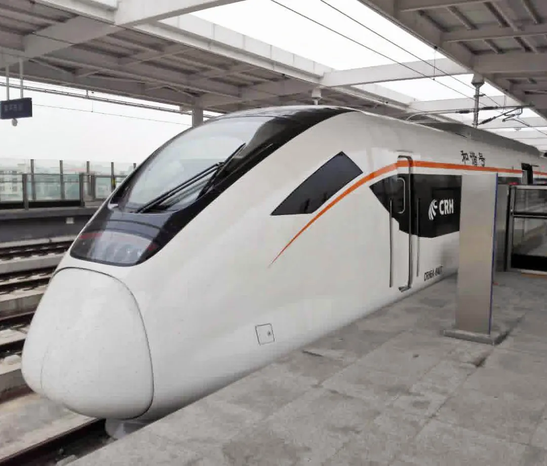 珠海機場城際：首列CRH6A型動車組車輛順利交接